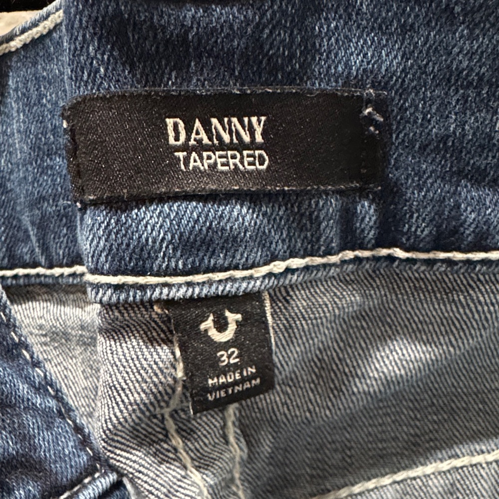 👖 True Religion Men’s Danny Tapered Jeans – Size 32 👖 - Picture 2 of 4